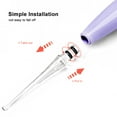 thumbnail image 2 of Earpicks Ear Wax Removal Tools with LED Light Flashlight Earpick Ear Spoon Tweezers Ear Cleaner for Baby Ear Health Care Ear Cleaning Tool with Case Green Ear Spoon, 2 of 8