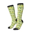 thumbnail image 2 of Fotbe Cute Dinosaurs Cartoon print Women's Men's Novelty Crew Socks Cotton Socks Knee High Socks for Walking,Running,Nurses,Pregnancy, 2 of 9