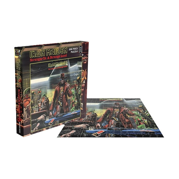 Iron Maiden Stranger In A Strange Land 500 Piece Jigsaw Puzzle