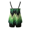 thumbnail image 3 of Wancir Womens Plus Size Tankini Swimsuit Two Piece Bathing Suits Flowy Swim Tops with Boy Shorts, 3 of 3