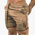 thumbnail image 1 of Faithtur Men Summer Swim Shorts Solid Color Elastic Waist Swimming Trunks, 1 of 2