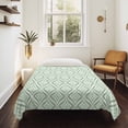 thumbnail image 4 of Teal Geometric Large Tapestry for Bedroom Wall Hanging Tapestry, Art Contemporary Modern Abstract Ceiling Backdrop Tapestries Poster Blanket Wall Decor for Teens Room Living Room Dorm 85" x 90", 4 of 8
