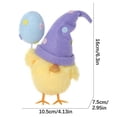 thumbnail image 2 of Aodebiao Baby Chick Easter Decorations,Yellow Spring Decor Realistic Easter Figurines as Spring Decorations or Holiday Parties, Decorative Farm Animals as Farmhouse Decor, 2 of 7