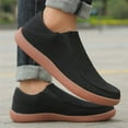 thumbnail image 4 of BUBUDENG Wide Shoes for Men Slip On Loafers Boat Walking Shoes Slip-ons Comfortable Shoes, 4 of 9