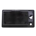 thumbnail image 3 of Brock Replacement Outside Door Handle and License Plate Bracket Textured Black Compatible with 92-07 E-Series, 3 of 9