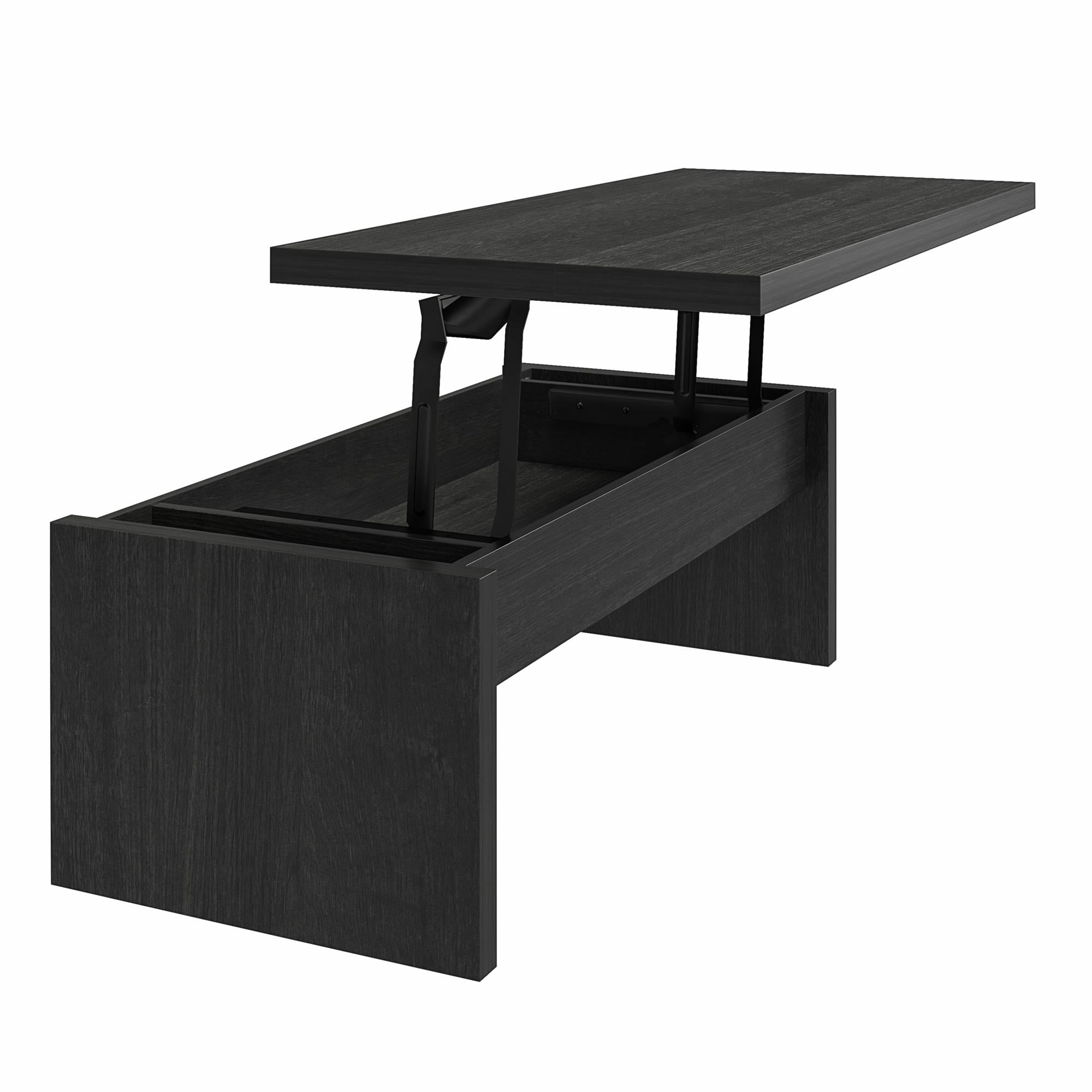 Mr. Kate Winston Lift Top Coffee Table, Black Oak