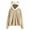 Beige, variant on Women's Knitted Crop Tops Ladies Fashion Casual Autumn Winter Solid Color Hooded Cat Ears Loose Casual Plush Sweater Top Pullover Jumper Sweaters