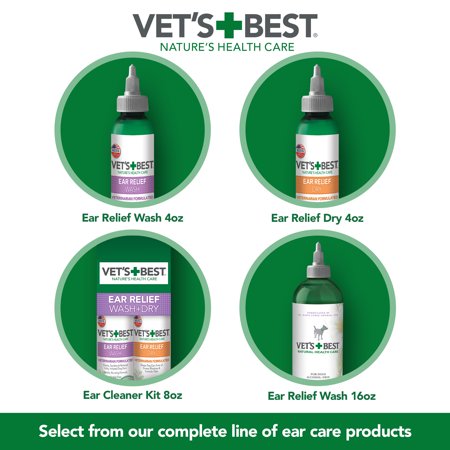 ヴァイシュラ 犬用 VET'S BEST ベッツベスト イヤーリリーフドライ 118ml