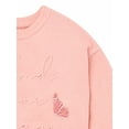 thumbnail image 4 of Modern Moments Toddler Girl Wicked Affirmation Sweater, Sizes 12 Months - 5T, 4 of 9