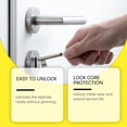thumbnail image 4 of Lock Cylinder Lubricant Powder, Graphite, 8g, Pencil-Shaped, for Keyholes, Doors, Locks, 4 of 7