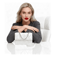 thumbnail image 2 of Bolsa Bandolera Mujer Moda Dama Bolsas Mujer 4 Xtellar blanco, 2 of 3