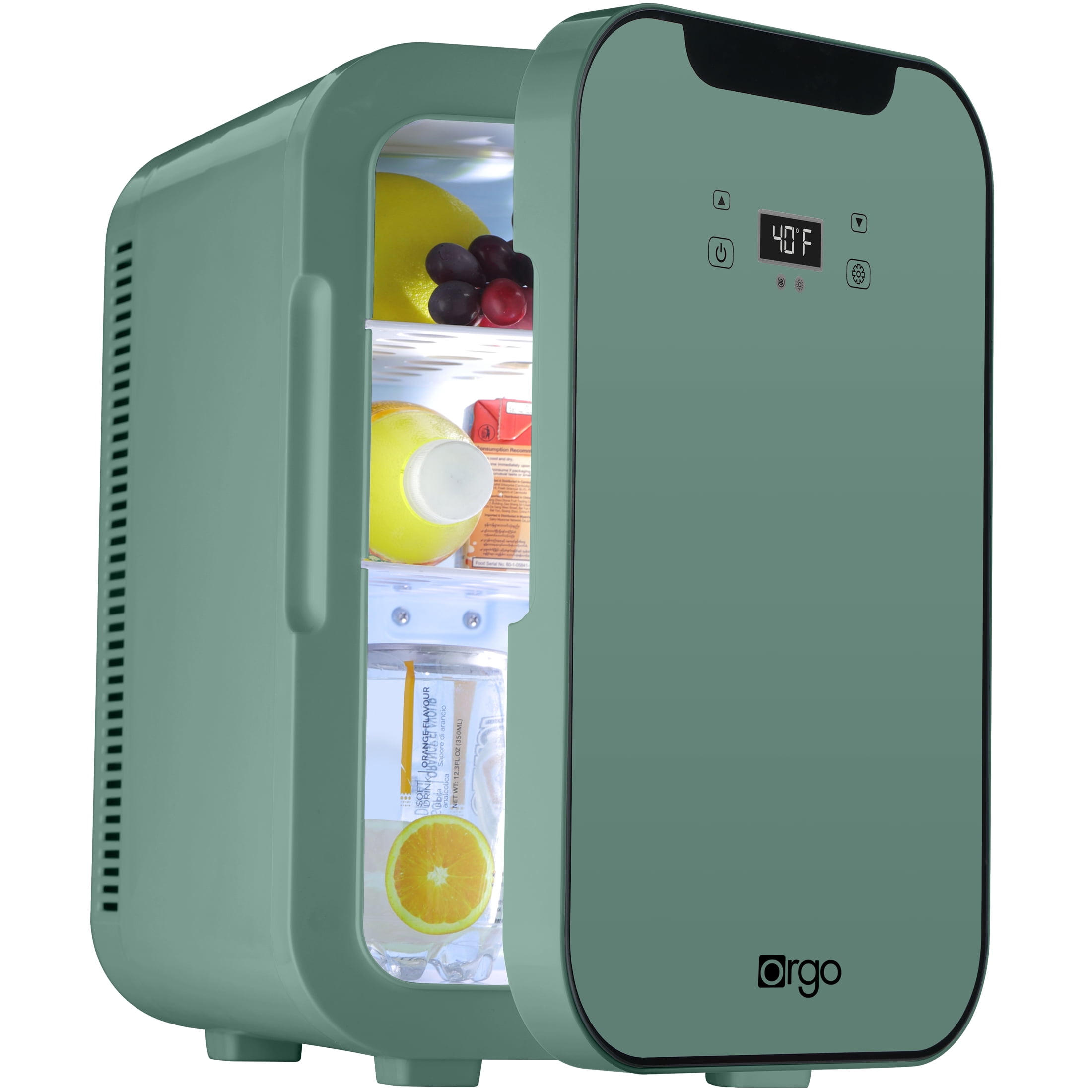 Orgo - The Artic – 18 Can Personal Cooler Portable Mini Refrigerator, Sage
