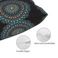 thumbnail image 5 of Salouo Mandala Pattern Pillow Cases,1PC Pillow Covers with Envelope Closure Decorative Pillow Case for Bed Couch,Pillows Not Included-14"x20", 5 of 6