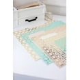 thumbnail image 5 of Decorative File Folders - 1/3 Cut Tabs Gold File Folders - Letter Size - Set of 12-2 Each of 6 Cute File Folders Patterns with Gold Foil (Pink Aqua and Cream), 5 of 6