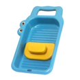 thumbnail image 1 of DOLITY Mini Washing Board Washboard Basin for Kids Training Small Delicate Articles Blue, 1 of 9