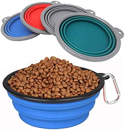 Bark Begone Silicone Slow Feeder Dog Bowl - Puzzle Design To Slow Down Eating, Non-Slip Base, Dishwasher Safe