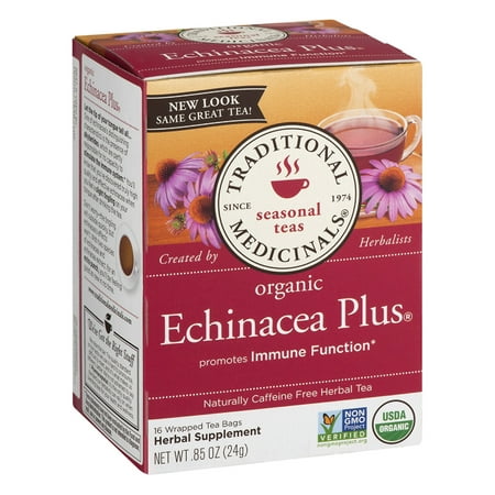 (6 Boxes) TRADITIONAL MEDICINAL ECHINACEA PLUS (Best Echinacea For Colds)