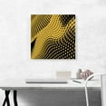 thumbnail image 2 of ARTCANVAS Mid-Century Modern Waving Triangles Canvas Art Print - Size: 18" x 18" (1.50" Deep), 2 of 9