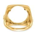 thumbnail image 6 of 14K Yellow Gold 0.01AE Polished Coin Ring Size 10, 6 of 7