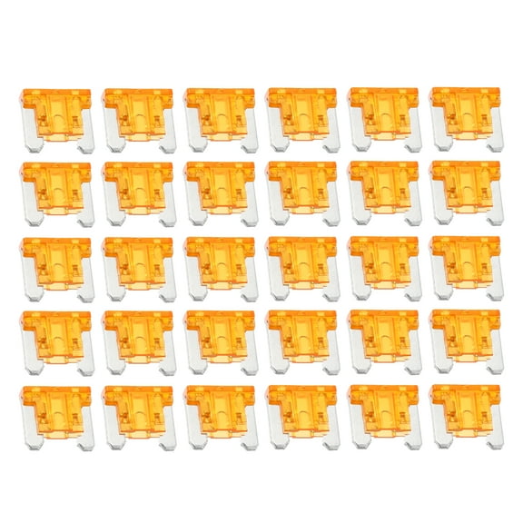 Unique Bargains 30pcs Low Profile Mini Blade Style Fuses 5A Blade Style Fuses for Automotive Car Boat Truck SUV RV