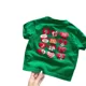 thumbnail image 5 of Camiseta de algodón puro para niños, Top de media manga con estampado de dibujos animados de verano, Unisex, a la moda, para niños y niñas, 5 of 5