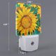thumbnail image 2 of Fotbe Vibrant Sunflower Painting Luz Nocturna LED, Luz de Noche con Sensor de Luz Natural de Anochecer a Amanecer, Se Enchufa a la Pared, Blanco Cálido 0.5W-EU, 2 of 7