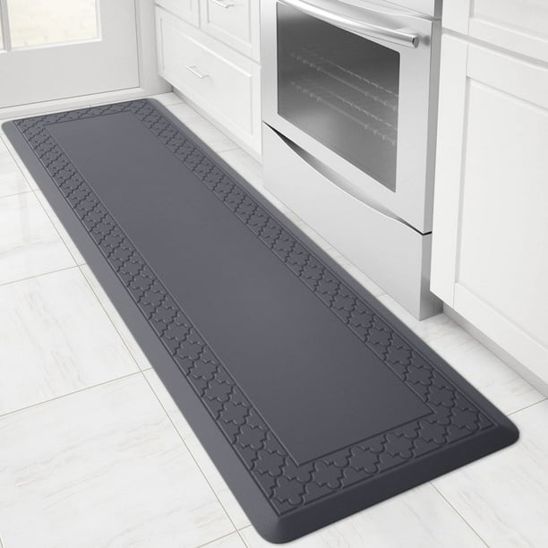 Zootealy Kitchen Mat Cushioned Anti Fatigue Kitchen Rug Waterproof Non Slip  Kitchen Rugs and Mats Standing Desk Mat Comfort Floor Mats for Kitchen  House Sink Office 