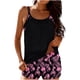 thumbnail image 2 of Traje de baño tankini para mujer Conjunto de estampado de moda para mujer Traje de baño deportivo de dos piezas para mujer Conjunto de traje de baño con pantalones cortos Traje de baño de dos piezas p, 2 of 7