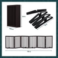 thumbnail image 5 of Smuxee Bamboo Foldable Dog Gate Freestanding Pet Fence with 6 Support Feet Brown 6 Panel, 5 of 10