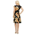 thumbnail image 4 of Haute Edition Women's V-Neck Skater Dress, 4 of 4
