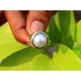 thumbnail image 4 of Heaven Crafts 925 Sterling Silver Pearl Ring Handmade White Pearl Stone Everyday Ring Statement Gift For Her, 4 of 6