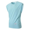 thumbnail image 5 of Leesechin Men's Tank Top Sleeveless Tee Round-Neck Summer Tshirt Loose Fit, 5 of 9