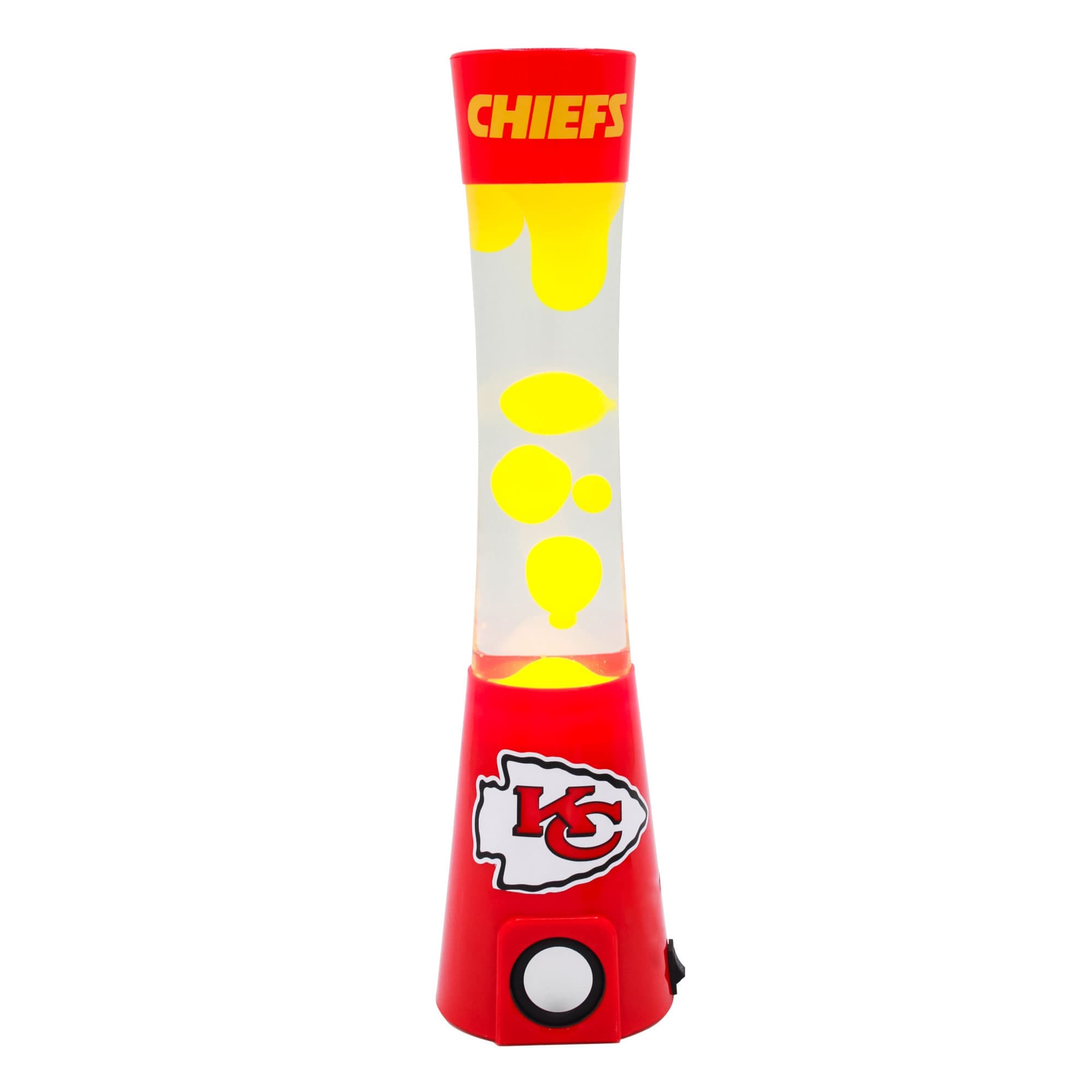 Kansas City Chiefs Lava Lamp with Bluetooth Speaker