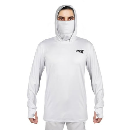 KastKing Men s Long Sleeve Fishing Shirt (With Neck Gaiter)