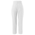 thumbnail image 4 of Akiihool Womens Work Pants Women's Pants, Women's Drawstring , Women's Knit (White,M), 4 of 5