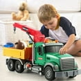 thumbnail image 5 of Giunmcul Rubbish Truck Engineering Toy ABS Inertial Self-Loading Tipping Garbage Truck 39x23x12cm 1pc, 5 of 6