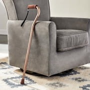 Equate Offset Aluminum Cane, Bronze