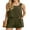 02-Amy Green, variant on JWD Women's 2 Piece Square Neck Sleeveless Shorts Casual Set Women's Summer Top Black S