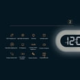 thumbnail image 3 of Bearachild Despertador digital LED Despertador electrónico Dormir Snooze Tiempo Relojes Inalámbrico USB Decorativo Sala de estar Relojes de PVC Decoración del hogar Negro, 3 of 6