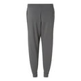 thumbnail image 2 of Bella Canvas Mens Jogger Sweatpants, S, Asphalt, 2 of 3