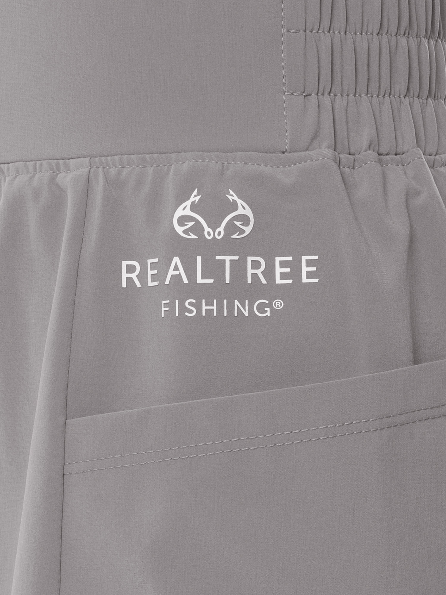 Realtree Fishing Ladies Sea Side Skort, Frost Gray, M