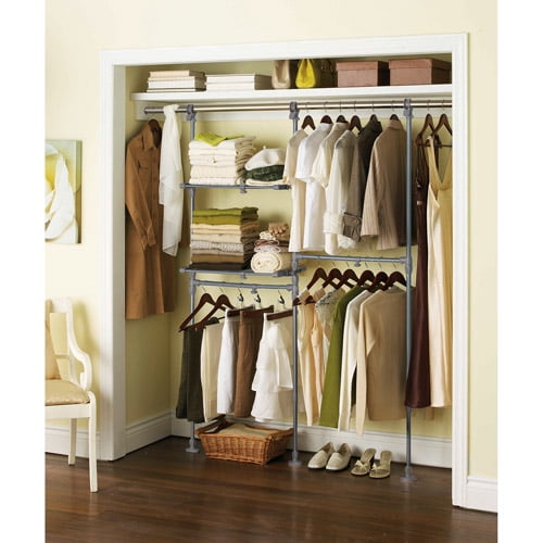 Mainstays Custom Closet Organizer Kit - Walmart.com