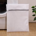 thumbnail image 3 of Reusable Zippered Mesh Laundry Bag Delicate Garment Protector For Machine Wash Home Textile Storage Organizer, 3 of 4