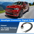 thumbnail image 2 of Conector de faros LED completo de 8 cables Unique Bargains para Dodge Durango 2021-2022, 2 of 7