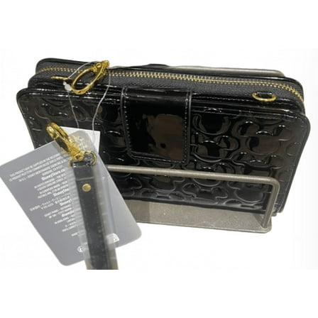 Disney Parks Mickey Mouse Icon Black Lucid Wallet New with Tag