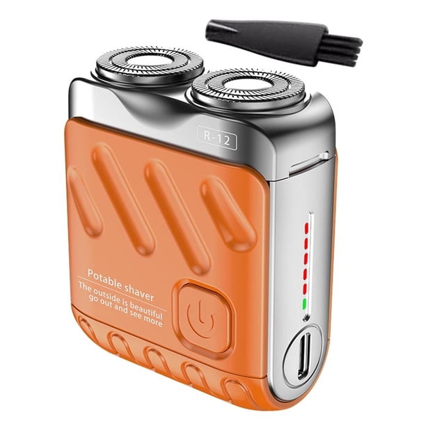 Afitadoras para Hombre Afitadora Eléctrica para Barba Mini Y Portable Afitadora Mini Y Portable Afitadora Magnética de Doble Anillo Afitadora Portátil Favorita para Hombres 2025