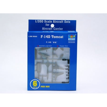 Flying Scale Model Aircraft - Trumpeter 6220 F-14D Tomcat Aircraft Set for 1/350 Scale Model Ships