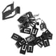 thumbnail image 1 of Interior Trim Console Dash Panel Switch Bisel Puerta Lateral Trunk Metal Retainer Fitting Fastener Clip Fit para Ford para Mazda para Audi para Toyota y más autos - Paquete de 20 Negro, 1 of 1