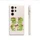 thumbnail image 1 of Protección de moda: Funda de teléfono plateada de doble capa esmerilada con ilustración de moda para iPhone 15 Pro Max 14 13 12 Pro 11, 1 of 4