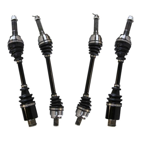 AutoShack Front & Rear ATV Axle Shaft Assembly Replacement for 2013-2014 Polaris Sportsman 400 HO 2013-2014 Polaris Sportsman 800 EFI 4-PC Set
